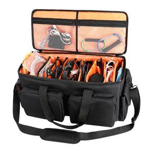 Saviour DJ Cable File Bag with Detachable Padded Bottom and Dividers